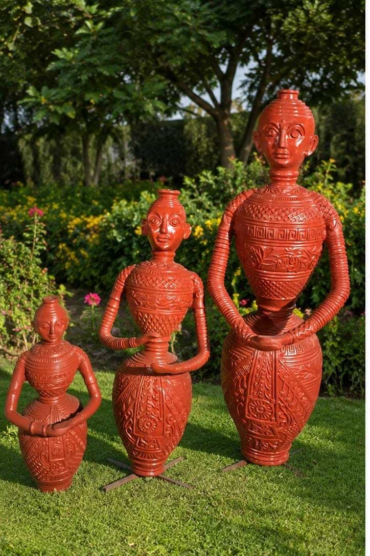 Traditional Rajasthani Katputli Set – 3, 4 & 5 Feet